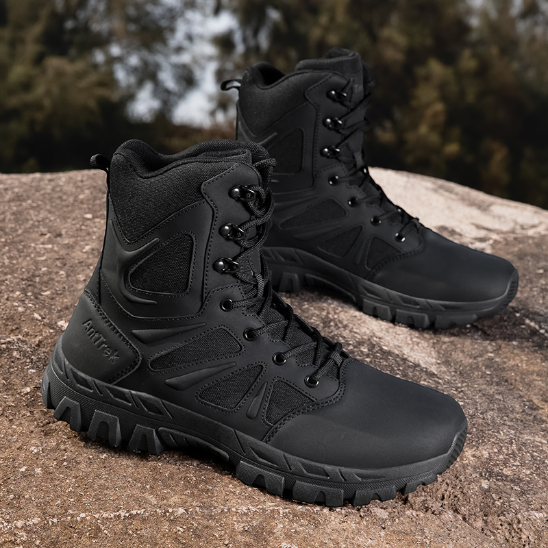 Hiking Boot Waterproof - Men Army Boots Waterproof Safety Work