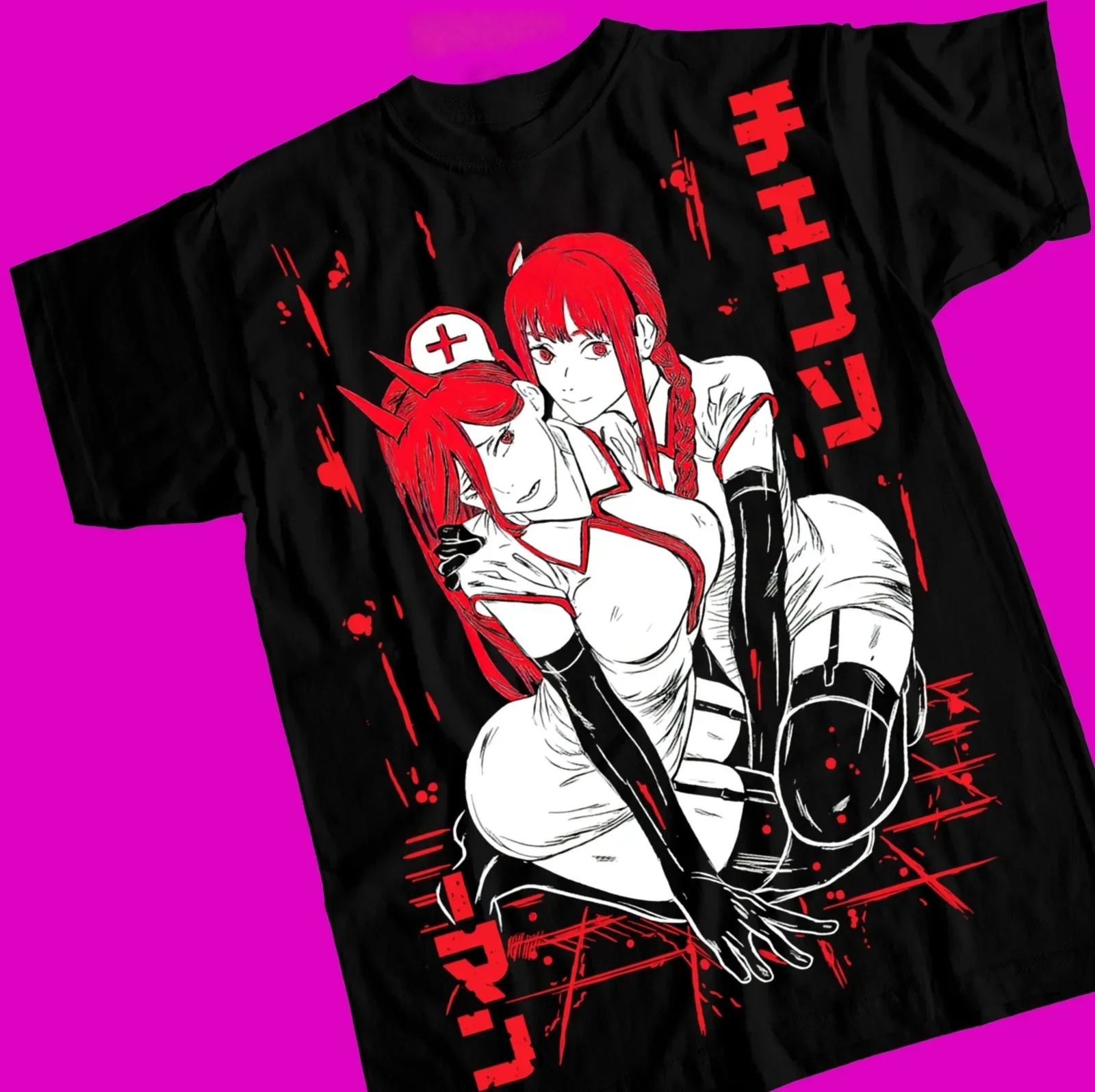 Men'S Shoes For Crews - Chainsaw Man Power Makima Nurse Oversized