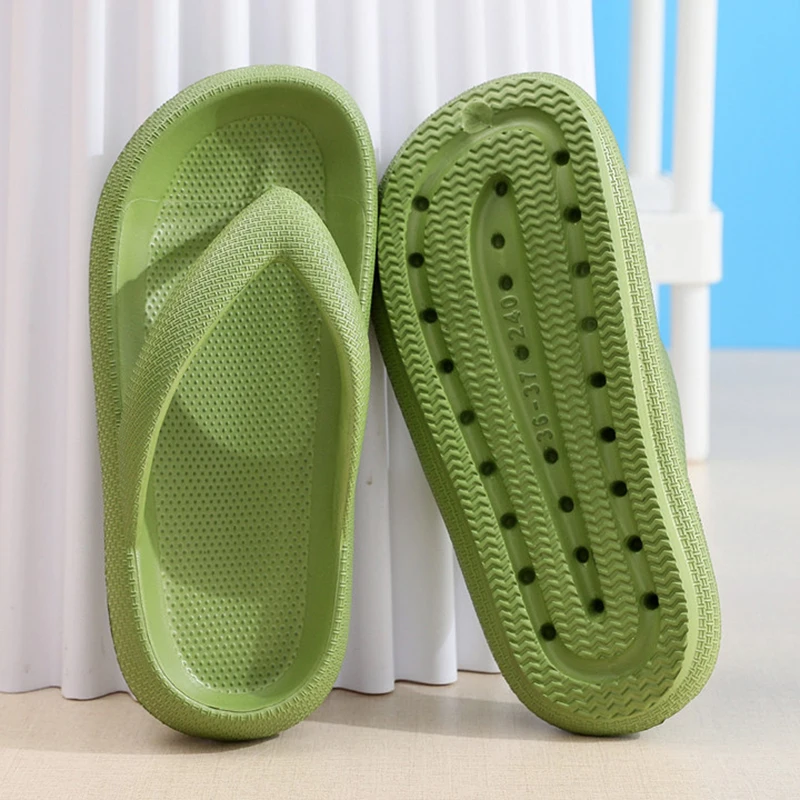 Men'S Shoes To Women'S Size - Non Slip Platform Flip Flops Women