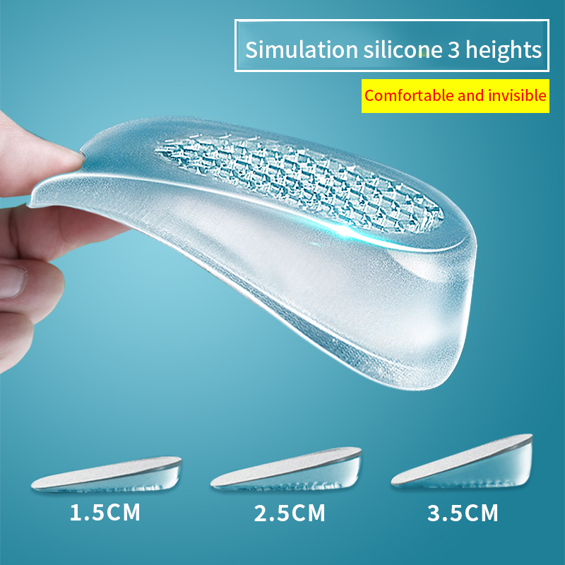 Men Shoes Outlet - Silicone Gel Invisible Height Increase Insole