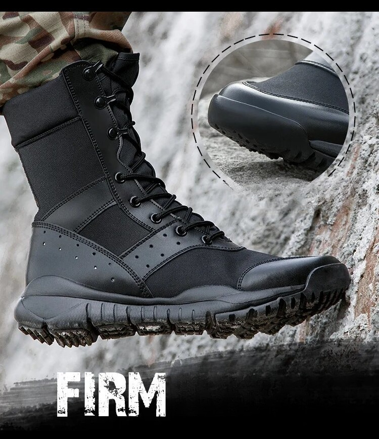 Hiking Boot Waterproof - Training Lightweight Waterproof Tactical Boots Outdoor