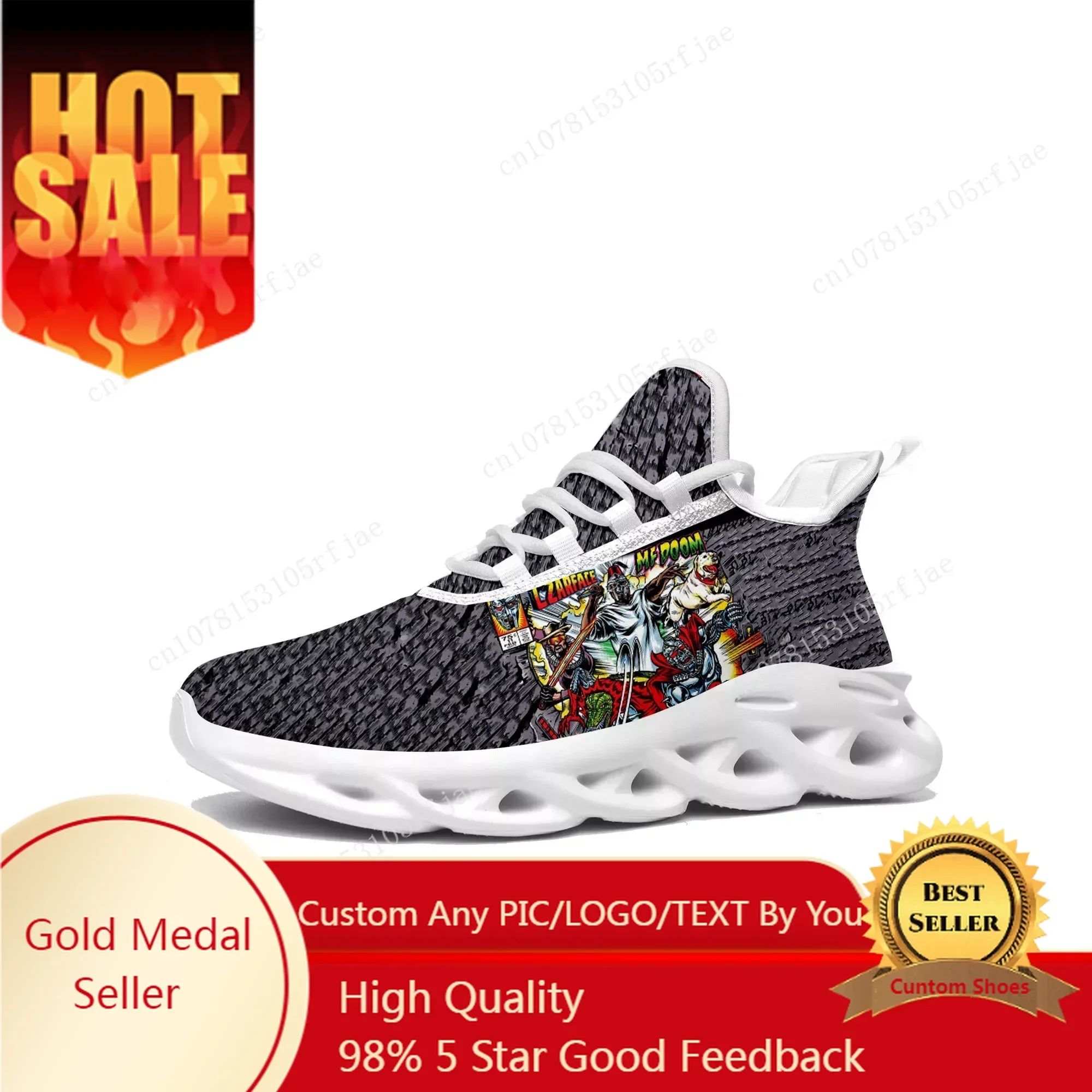 Men'S Shoes For Running - MF Doom Flats Sneakers Mens Womens