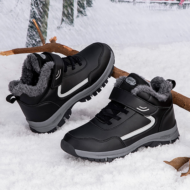 Hiking Boot Waterproof - ELUVA Thermal Boots for Men Winter