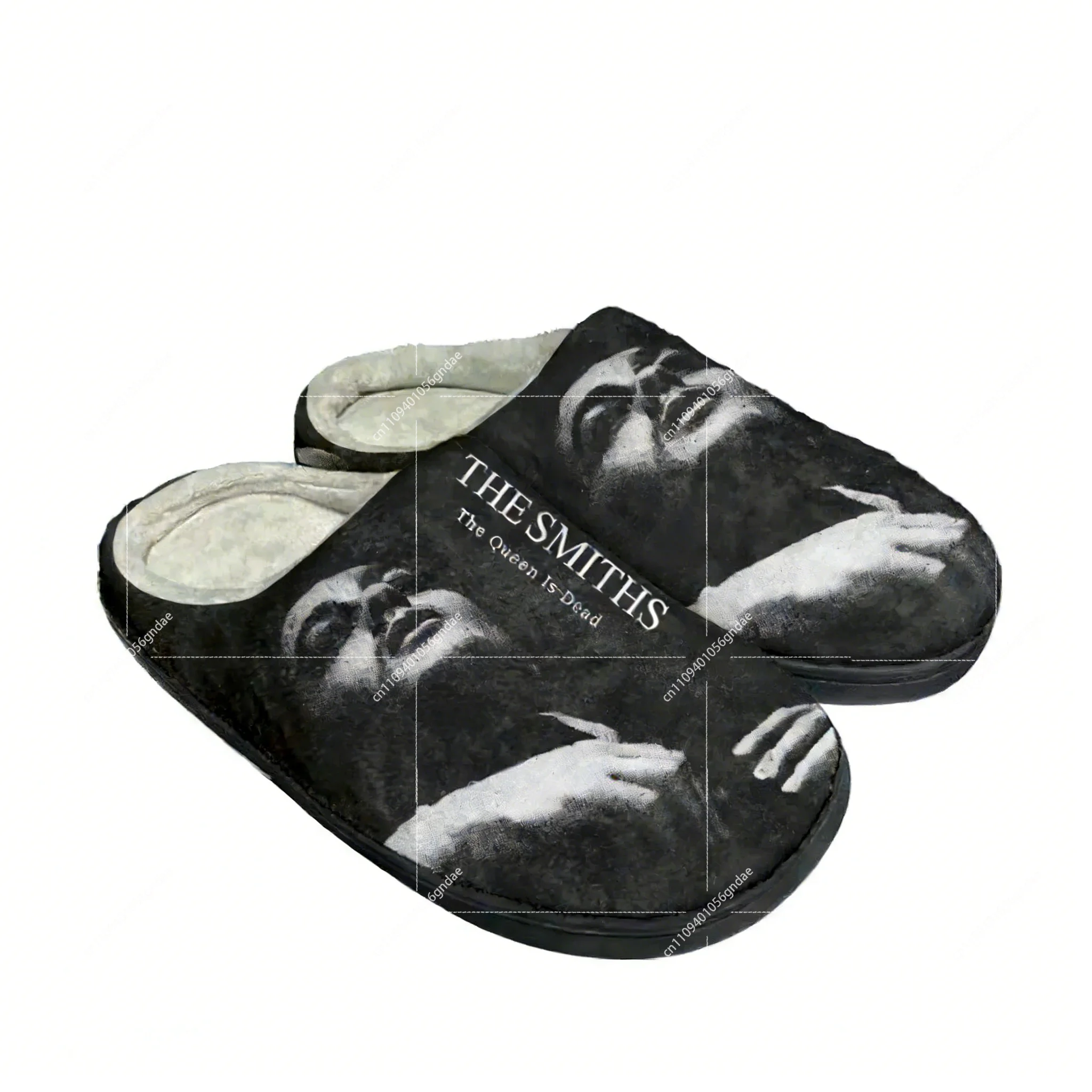 Men Shoes Black - The Smiths Rock Band Home Cotton