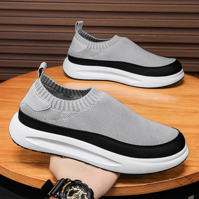 Men'S Shoes For Running - 2025 New Men's Shoes Breathable Mesh