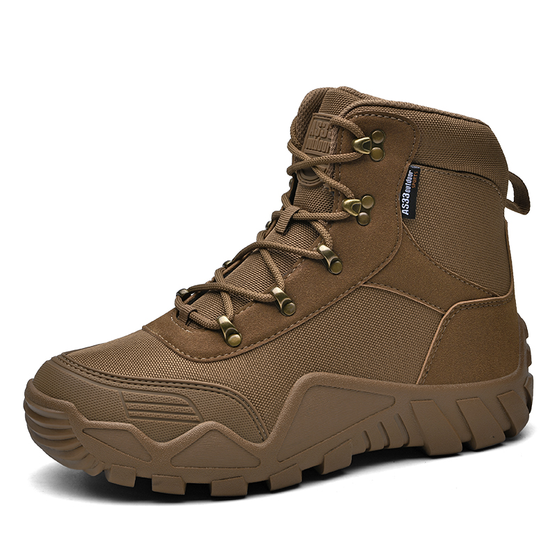 Hiking Boot Waterproof - Men Tactical Shoes Outdoor Climbing Hiking