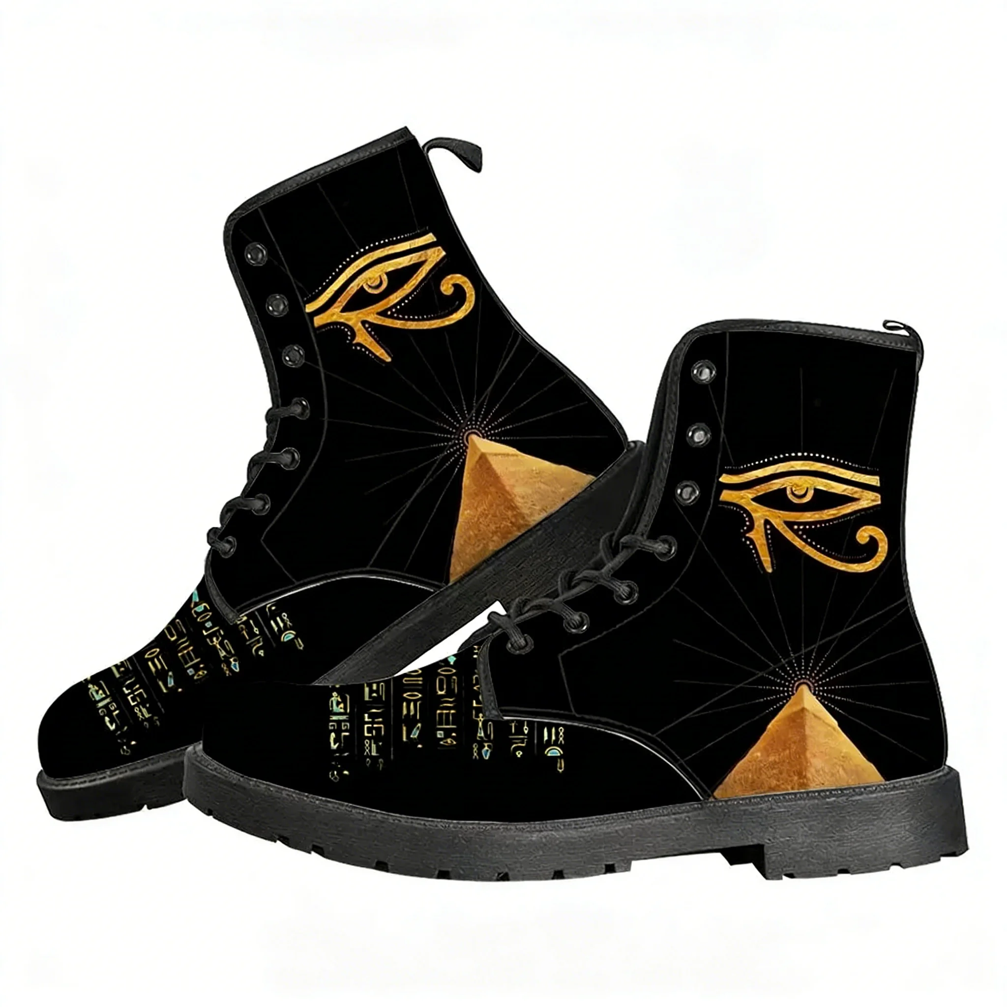 Men Shoes Egypt - Horus Egyptian God Casual Boots Mens