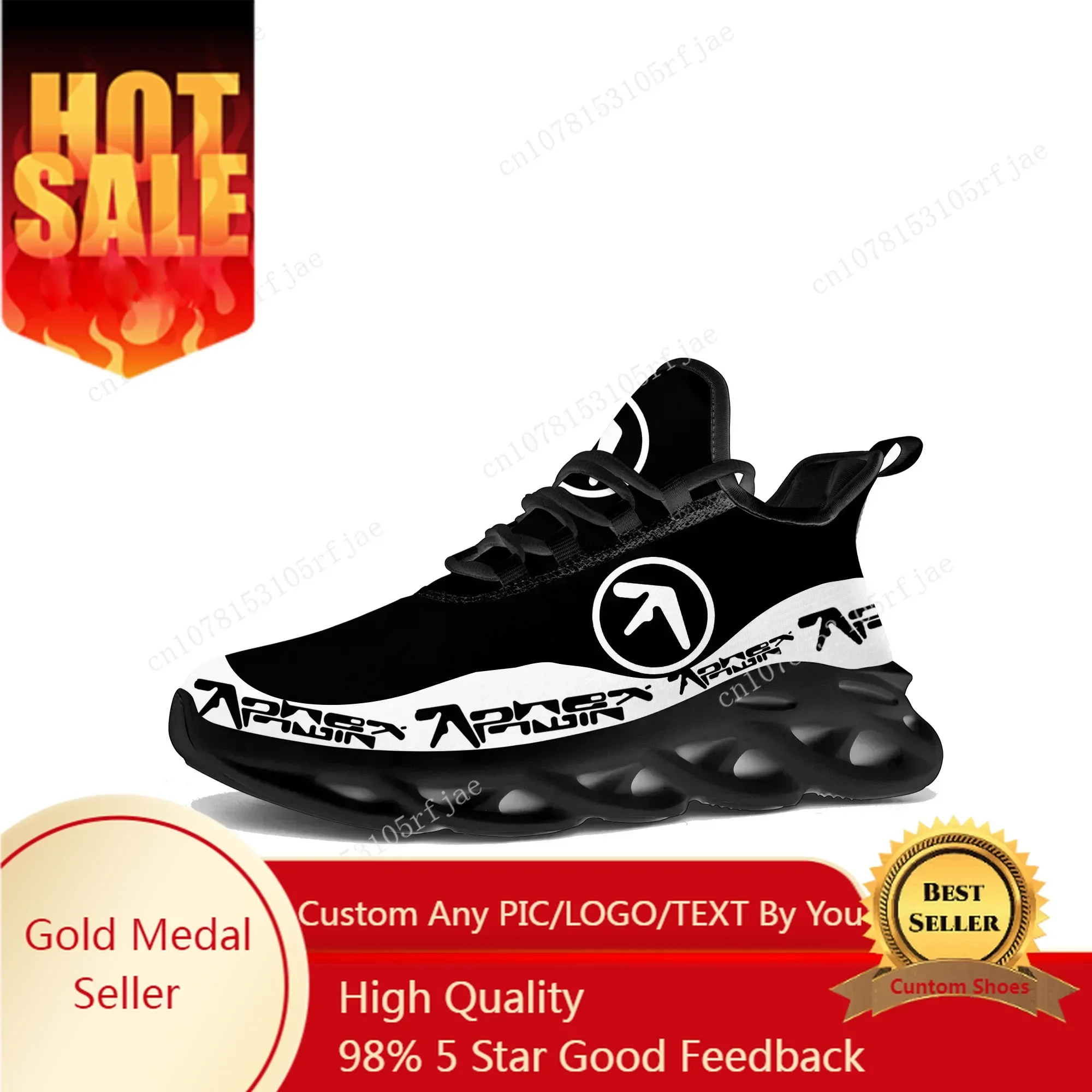 Men'S Shoes For Running - Aphex Twin Flats Sneakers Mens Womens