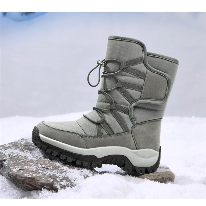 Hiking Boot Waterproof - Men's Warm Plush Couple Snow Boots