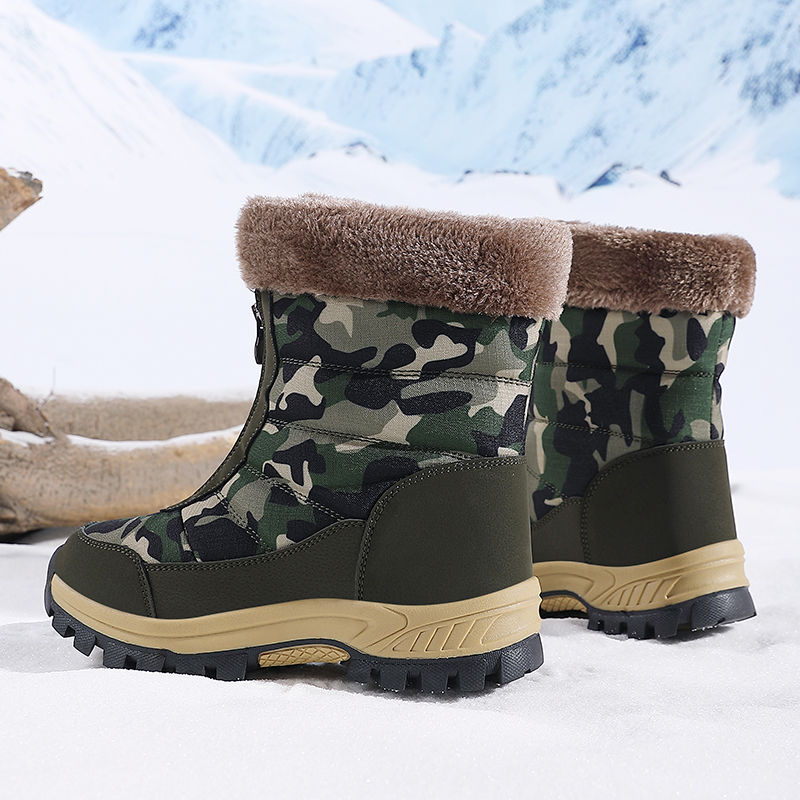 Hiking Boot Waterproof - Winter Women Snow Boot High-top Waterproof