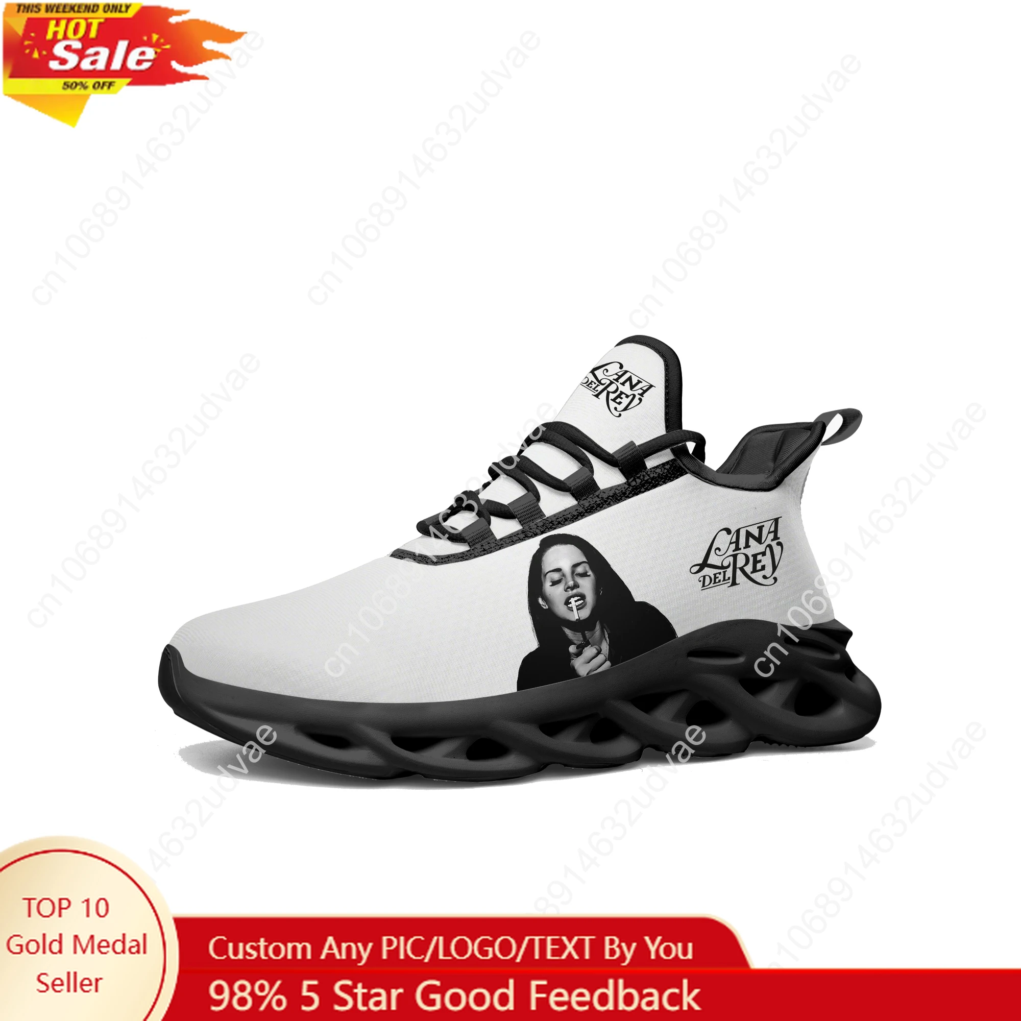 Men'S Shoes For Running - Lana Del Rey Singer Sports Sneakers
