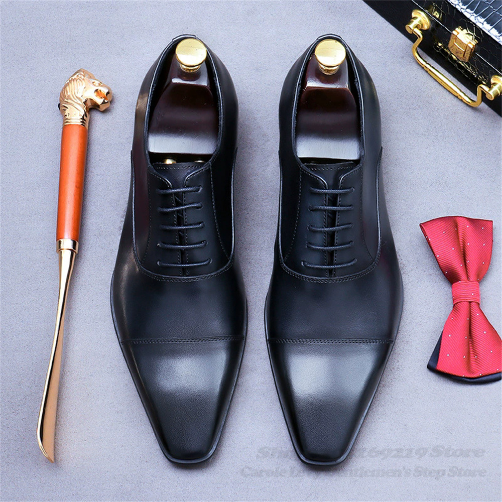 Men Oxford Leather Shoes New B - Men Shoes Formal recension och pris
