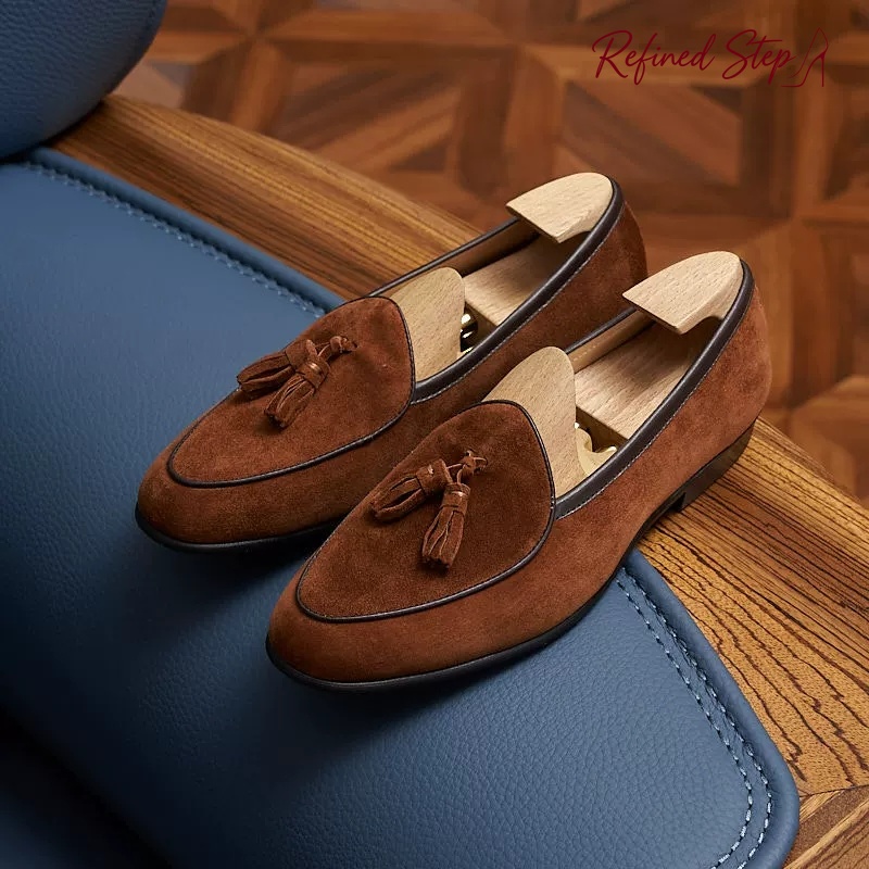 Italian kinds Cow Suede Men's  - Men Shoes Kinds recension och pris