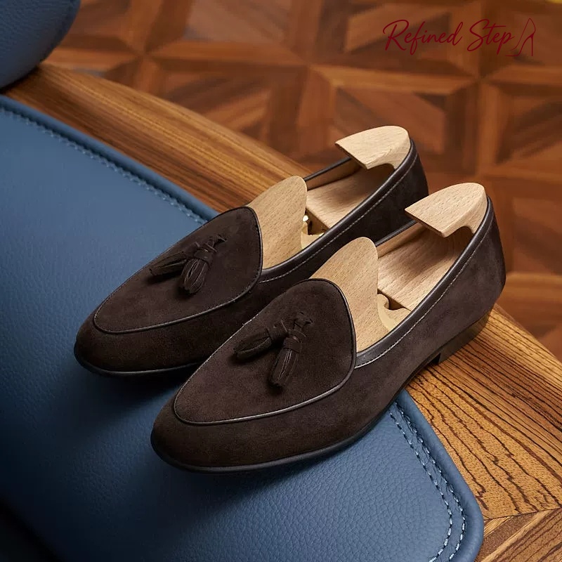 Italian kinds Cow Suede Men's  - Men Shoes Kinds recension och pris
