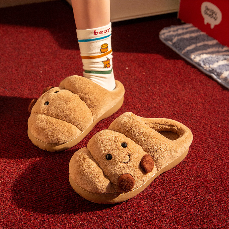 Cute Cartoon Fluffy Slippers F - Men'S Shoes In Style recension och pris
