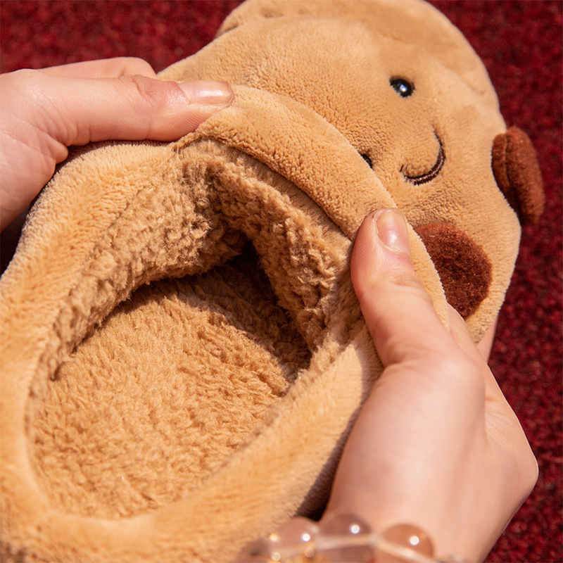 Cute Cartoon Fluffy Slippers F - Men'S Shoes In Style recension och pris