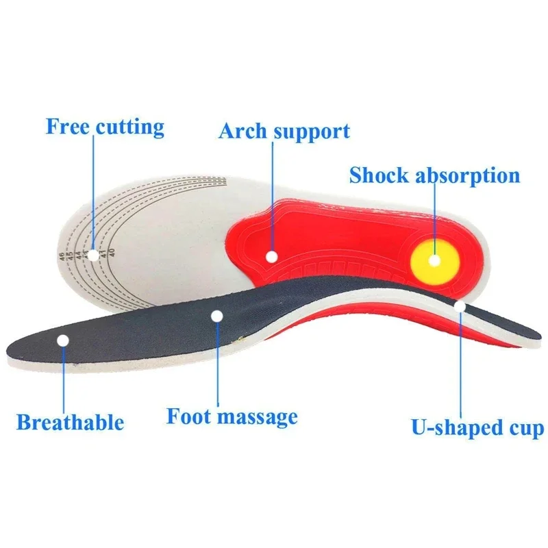 NEW EVA Orthopedic Insoles for - Men Shoes Outlet recension och pris