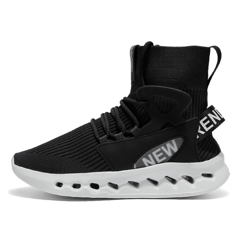 Trendy Men High Top Sock Shoes - Men'S Shoes For Running recension och pris
