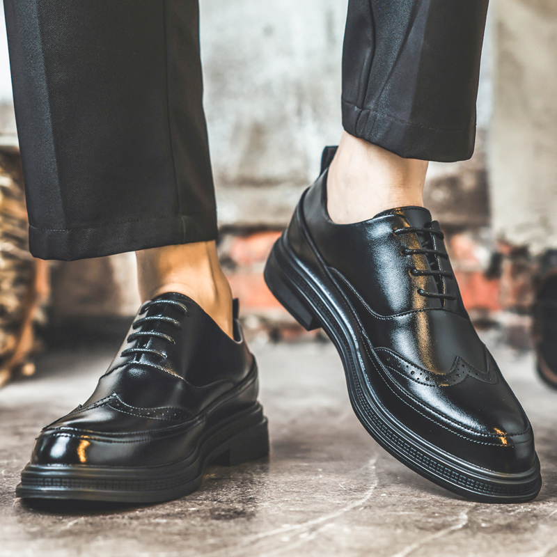 Men's Height Increasing Leathe - Men Shoes Formal recension och pris