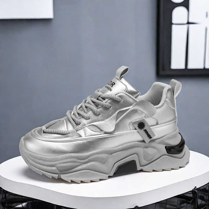 Black Platforme Tennis Man Spo - Men Shoes Runners recension och pris