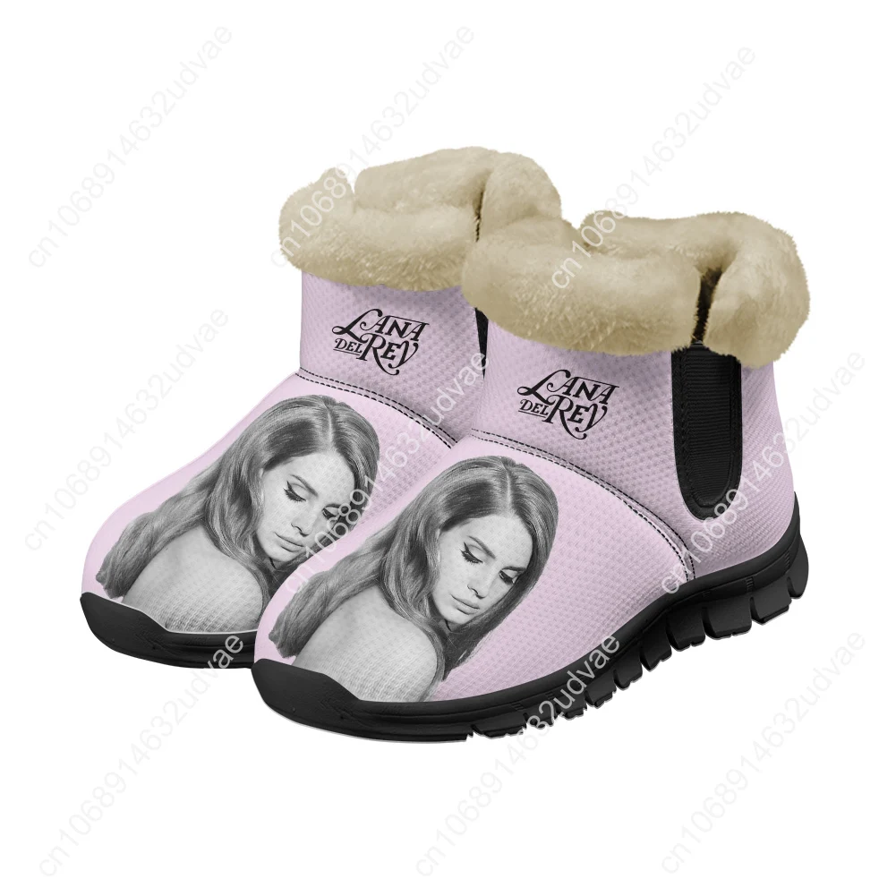 Lana Del Rey Singer Plush Shoe - Men Shoes Black recension och pris