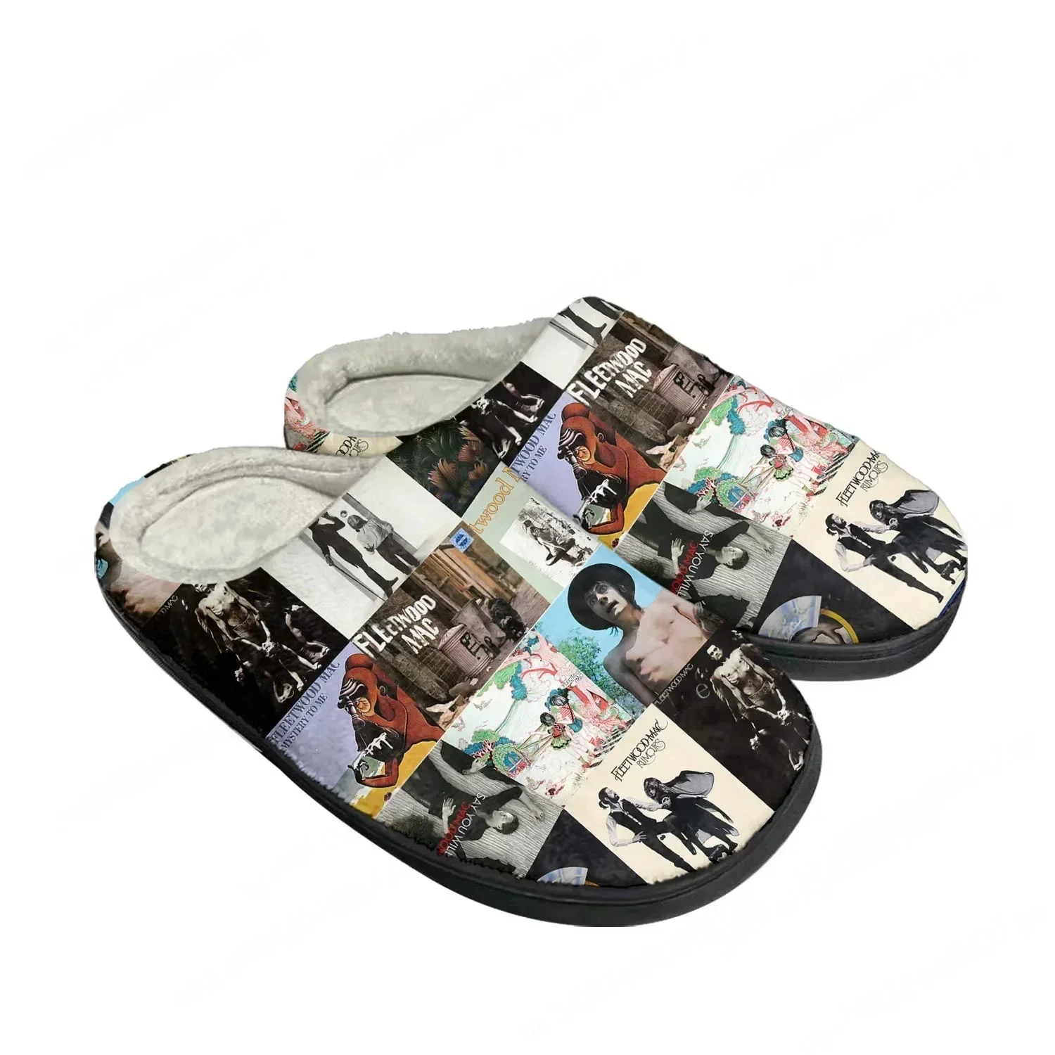 Fleetwood Mac Pop Rock Band Ho - Men Shoes Black recension och pris