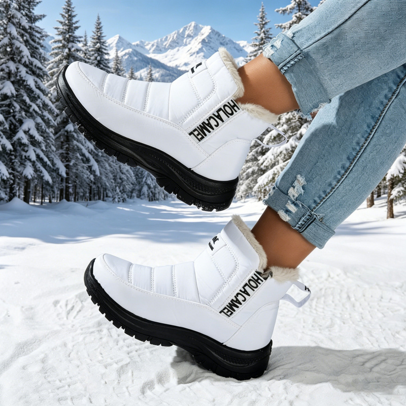 Women's snow boots with thick  - Hiking Boot Waterproof recension och pris