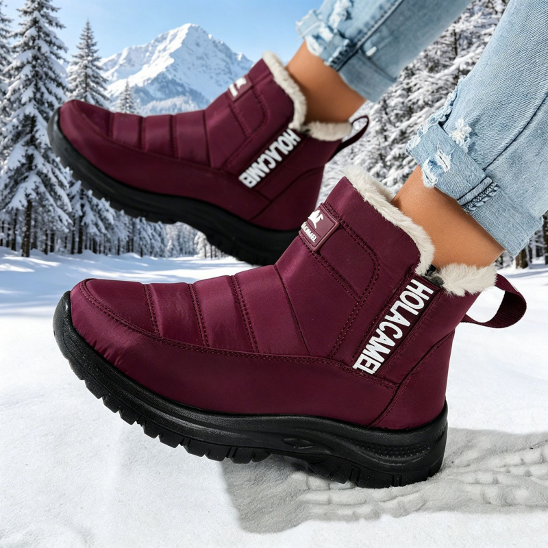 Women's snow boots with thick  - Hiking Boot Waterproof recension och pris