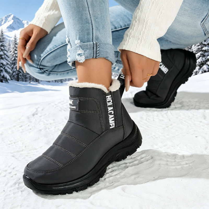 Women's snow boots with thick  - Hiking Boot Waterproof recension och pris