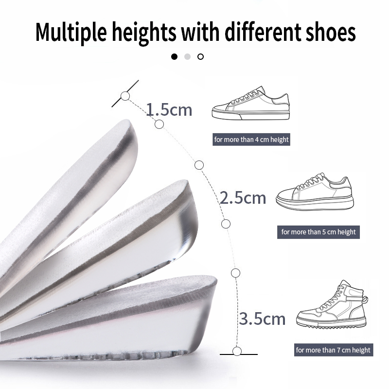 Silicone Gel Invisible Height  - Men Shoes Outlet recension och pris