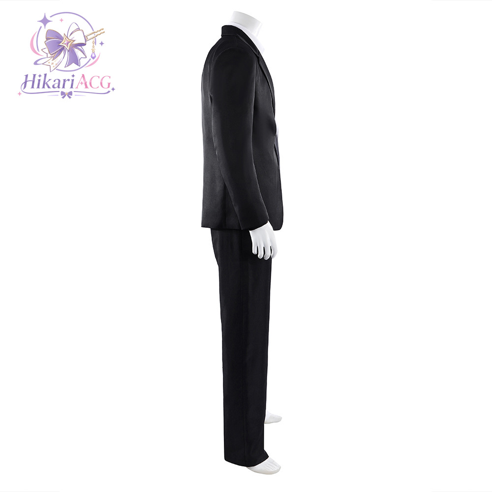 Black White Suit Two Face Cosp - Men Shoes Black recension och pris