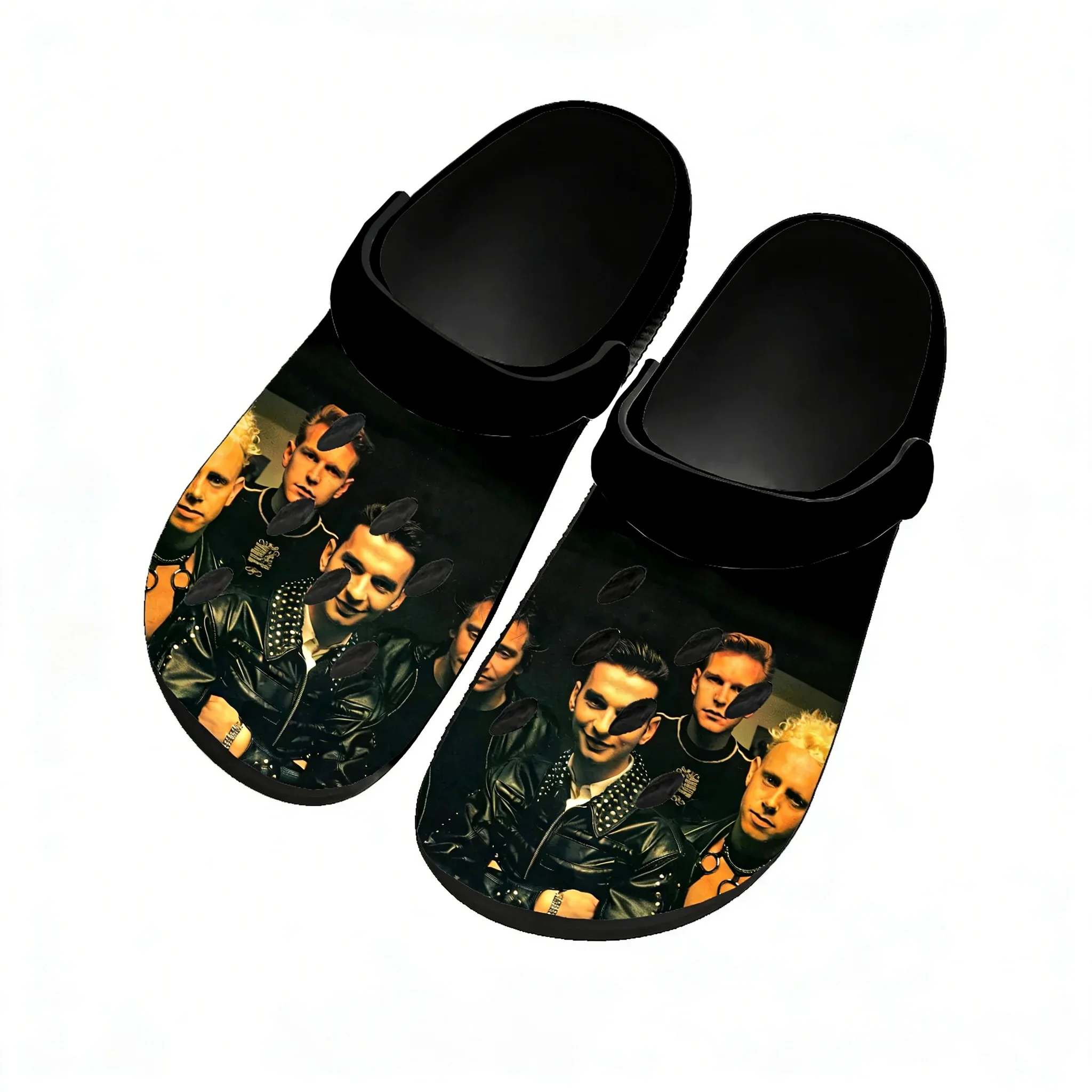 Depeche Mode Sandals Mens Wome - Men Shoes Black recension och pris