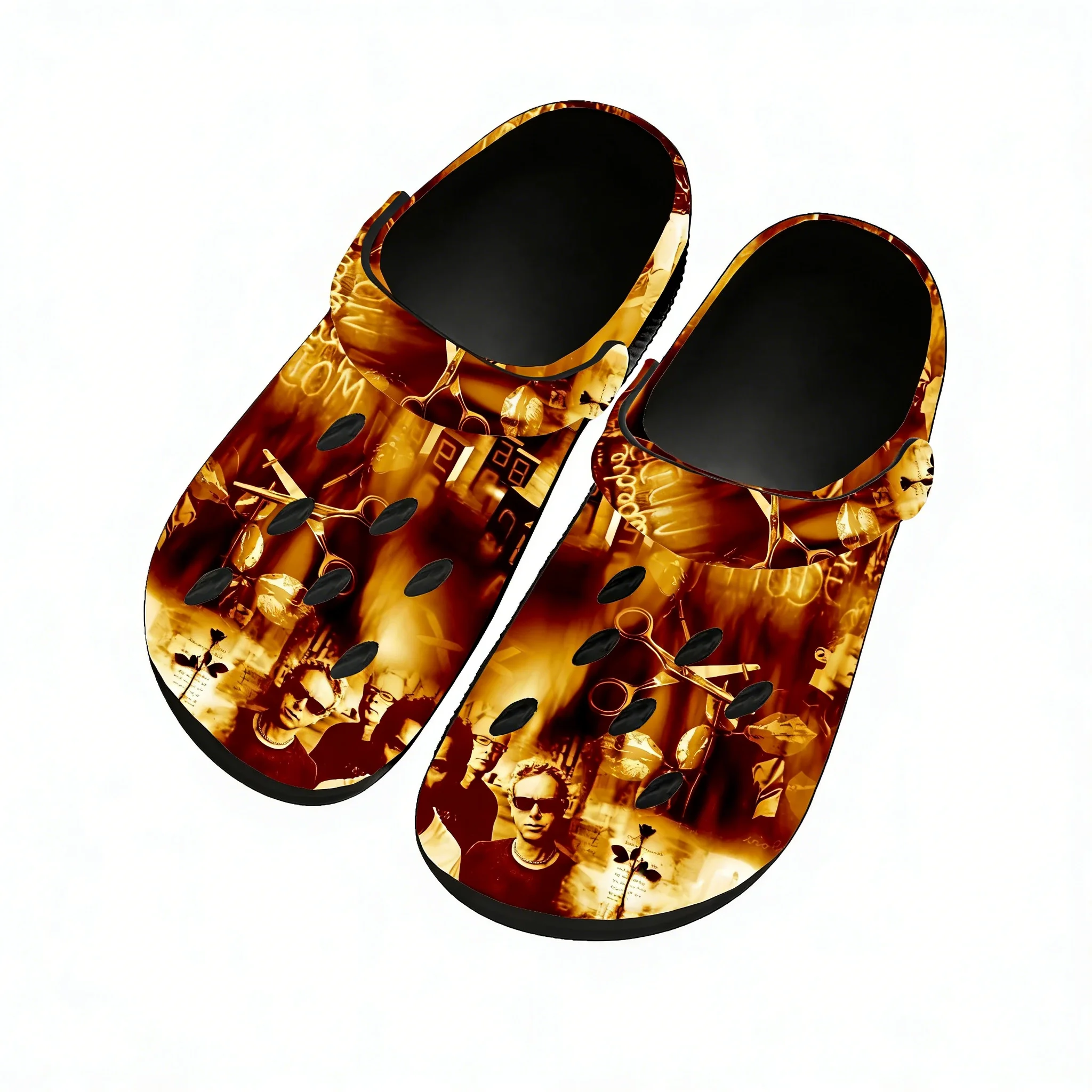 Depeche Mode Sandals Mens Wome - Men Shoes Black recension och pris