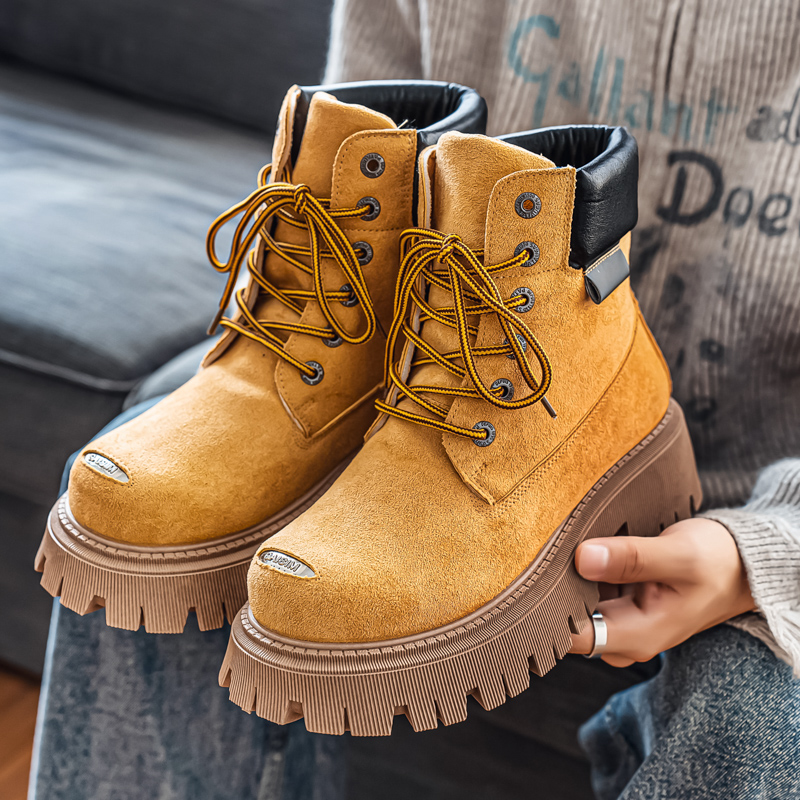 Classic High Top Boots Outdoor - Men'S Shoes Business Casual recension och pris