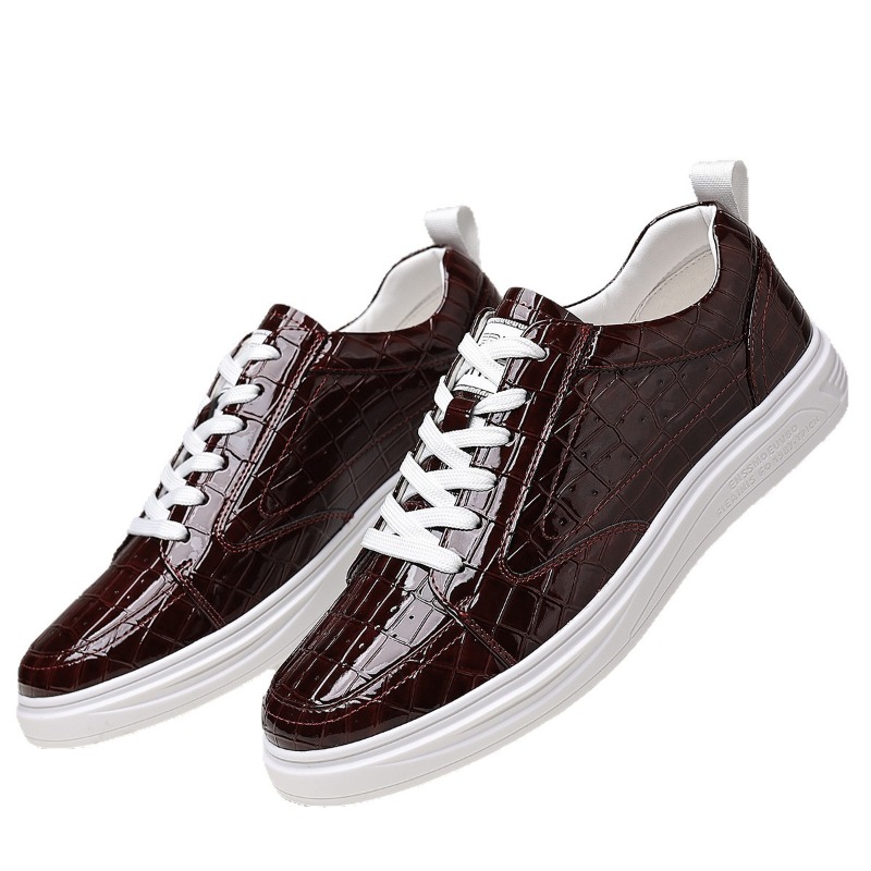 Classic Male Low Top Skate Sho - Men Shoes Formal recension och pris