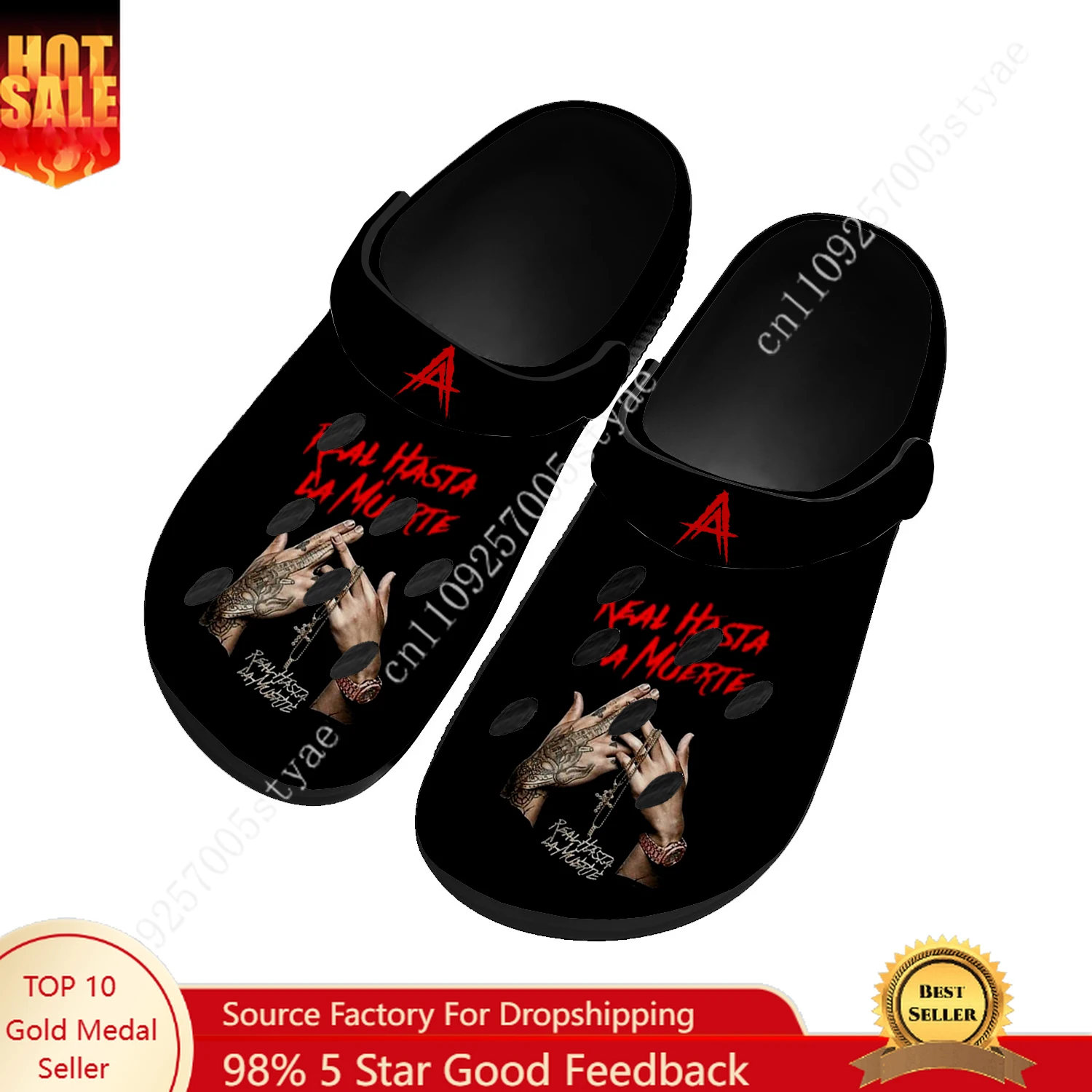 Anuel AA Real Hasta La Muerte  - Men Shoes Black recension och pris
