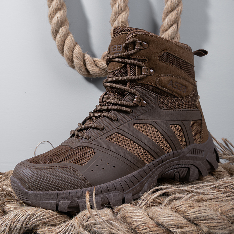 Men Tactical Boots Lace Up Des - Hiking Boot Waterproof recension och pris
