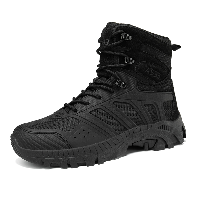 Men Tactical Boots Lace Up Des - Hiking Boot Waterproof recension och pris