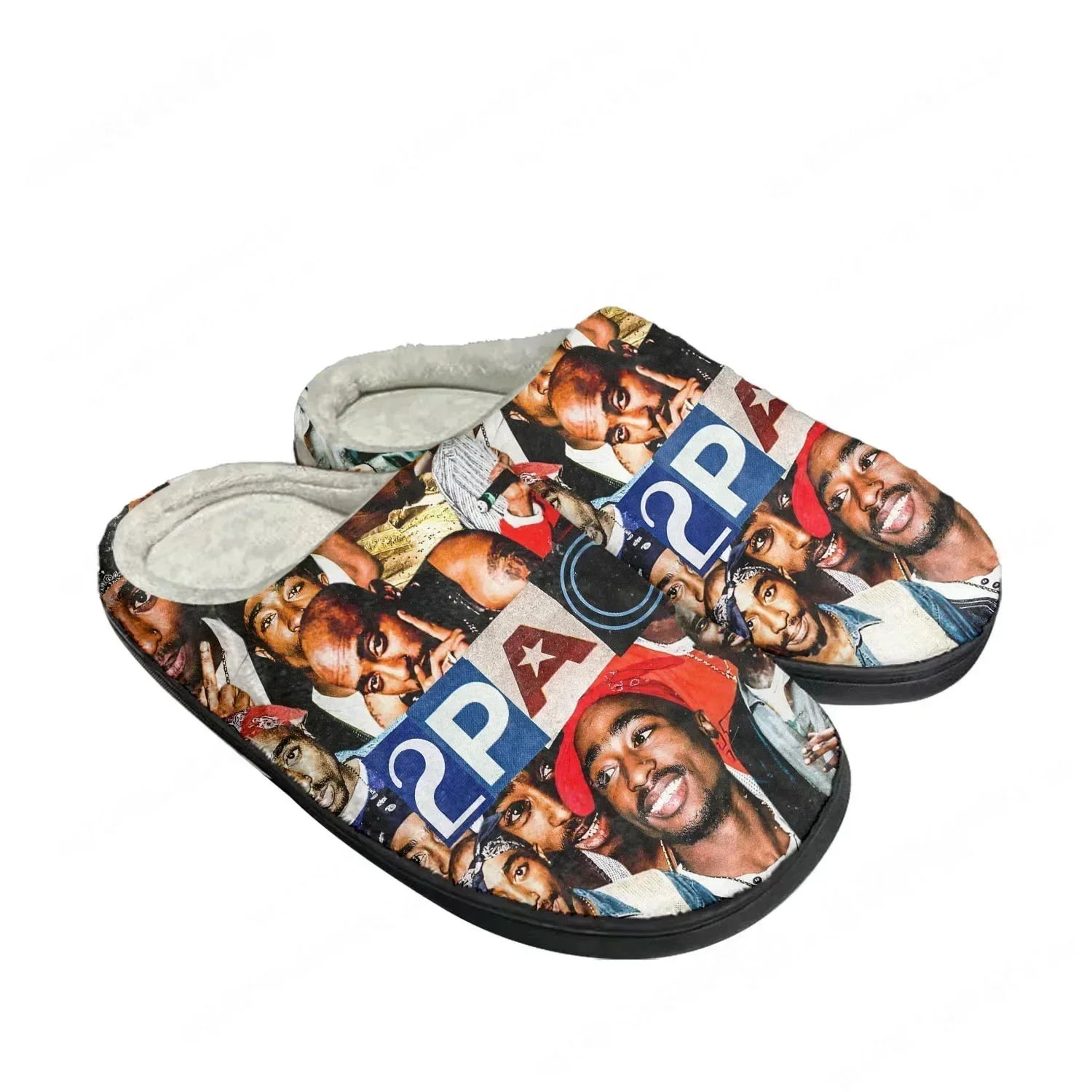 2Pac Hip Hop Rapper Tupac Pop  - Men Shoes Black recension och pris