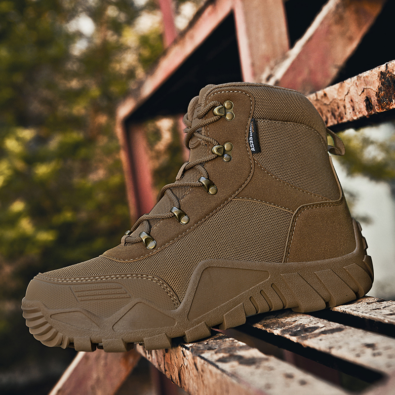 Men Tactical Shoes Outdoor Cli - Hiking Boot Waterproof recension och pris