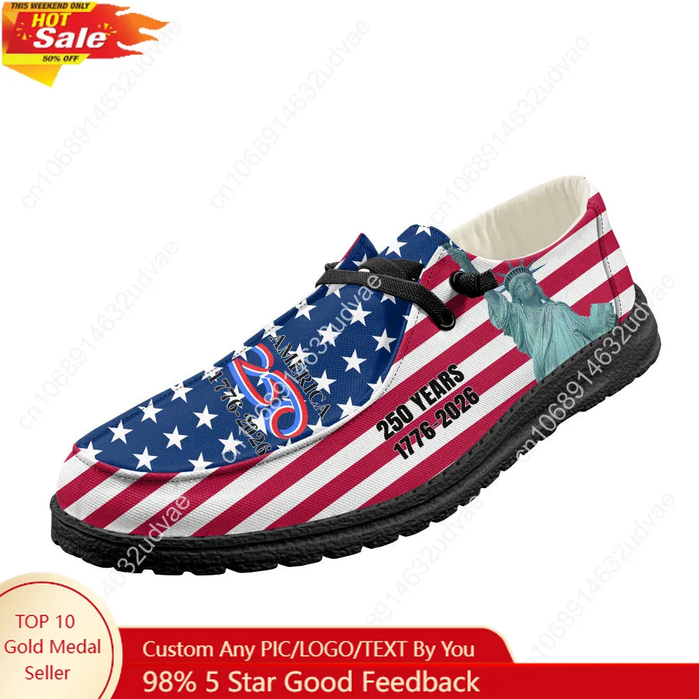America 250th Anniversary 1776 - Men Shoes Black recension och pris
