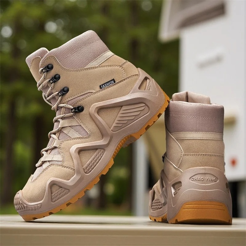 Men Tactical Boots Lace Up Bra - Hiking Boot Waterproof recension och pris