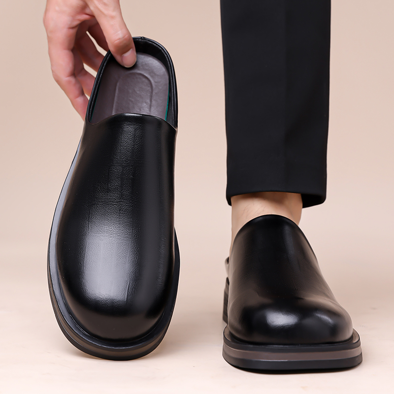 Men Slip-On Half Slippers, Thi - Men'S Shoes Business Casual recension och pris