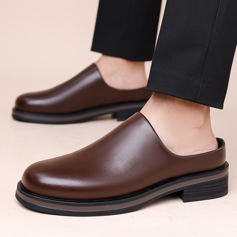 Men Slip-On Half Slippers, Thi - Men'S Shoes Business Casual recension och pris