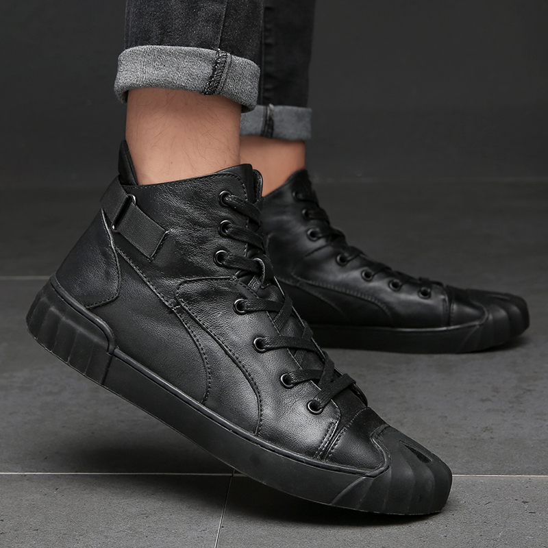 Genuine Leather Casual Short B - Men'S Shoes Business Casual recension och pris