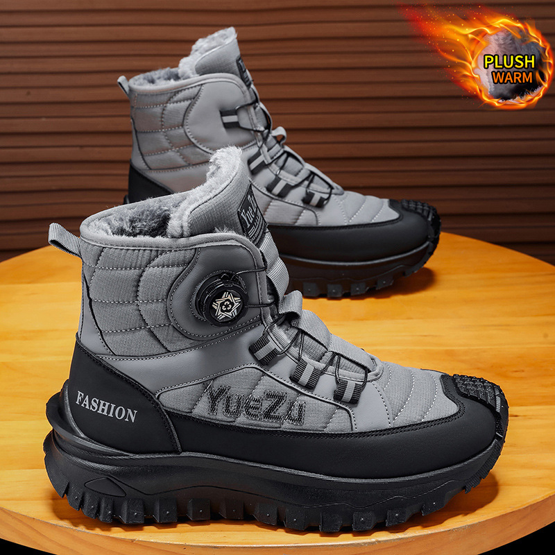 Big Size Men‘s Winter Snow Boo - Hiking Boot Waterproof recension och pris