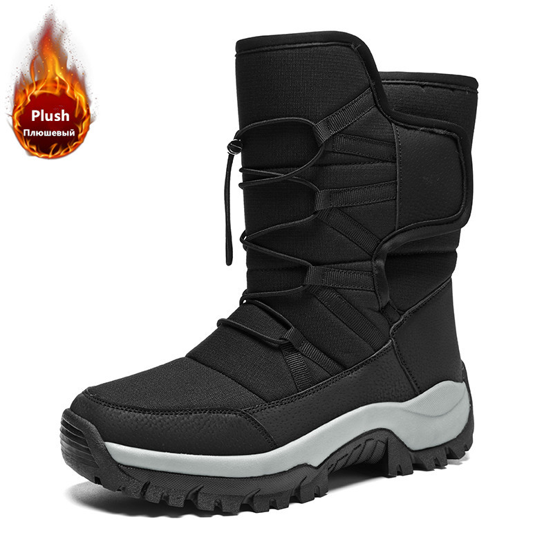 Men's Warm Plush Couple Snow B - Hiking Boot Waterproof recension och pris