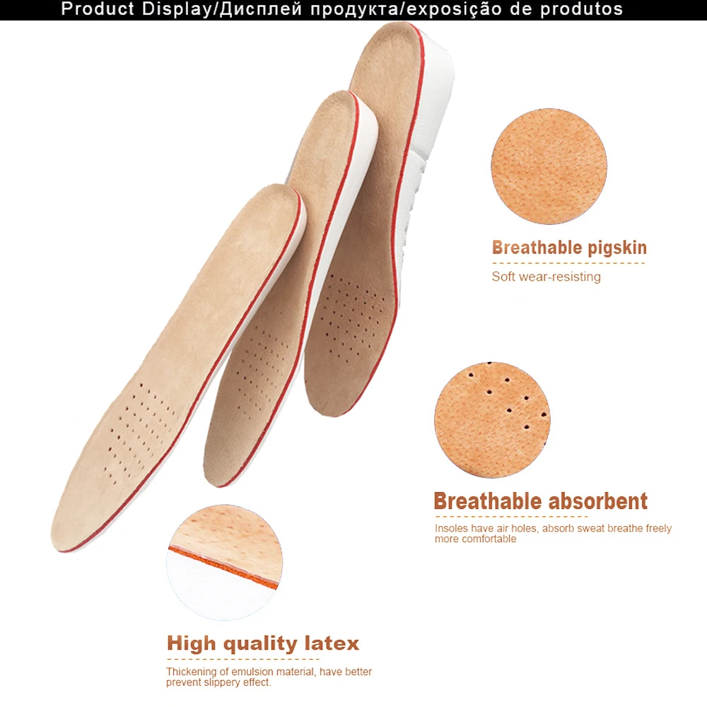 1Pair Height Increase Insole M - Men Shoes Outlet recension och pris
