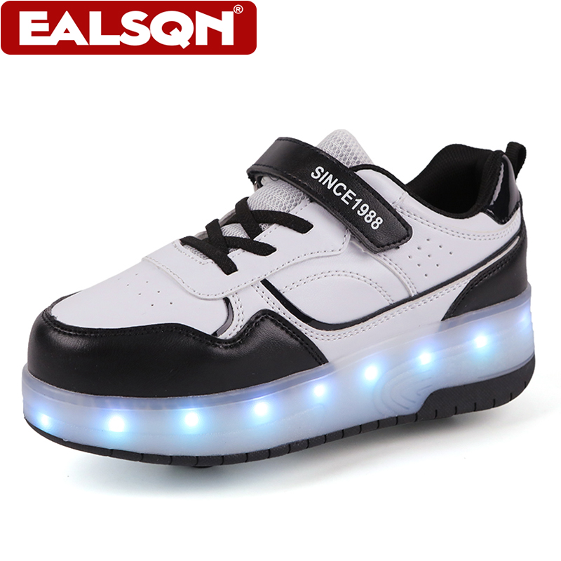 New Children's LED Light Up Ro - Men'S Shoes For Running recension och pris