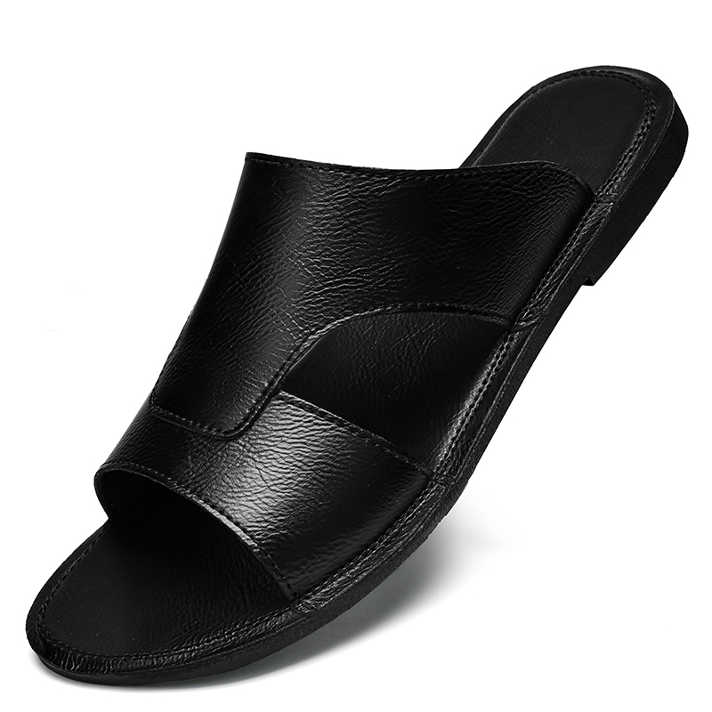 Men Black Brown Flat Heel PU O - Men Shoes Black recension och pris